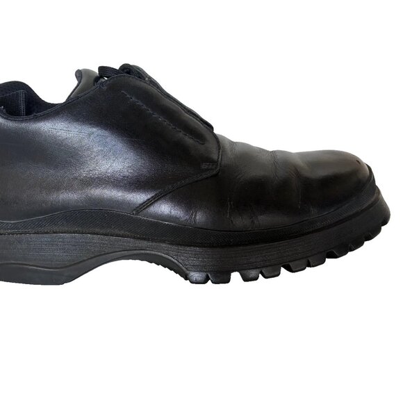 PRADA winter boots, black leather, US sz 11.5 main image 10